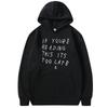 Sudadera con Capucha con Estampado de Letras de Drake para Hombre y Mujer, Sudaderas de Alta Calidad