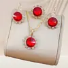 Colgantes de Moda Europeos y Americanos Populares Transfronterizos, Collares para Clavícula, Pendientes, Anillos, Pulseras, Varios Juegos de Joyería en Stock