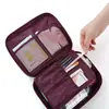 Bolsa de cosméticos de algodón lavable de segunda generación para el hogar, bolsa de almacenamiento de viaje, nueva bolsa de lavado de doble capa, bolsa para avión, éxitos de Taobao