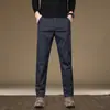 Ropa de Hombre Fengshe / 2026 Otoño-Invierno Nuevo Algodón Elástico Versátil Ligero Negocio Recto Delgado Casual Pantalones Largos para Hombre