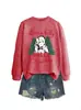 Tenha uma holly dolly Amazon eBay site independente moda europeia e americana moletom redondo personalizado para mulheres