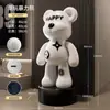 Decoración de Sala de Estar Oso Violento de Moda, Adorno de Pie de Gama Alta y Elegante Junto al Mueble de TV, Regalo de Inauguración de Casa