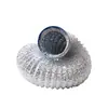 Calentador de Baño Conducto de Ventilación Papel de Aluminio Ventilador de Extracción Tubo de Extracción Tubo Flexible Telescópico Tubo de Extracción de Humo 60 80 100