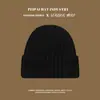 Gorro Estilo Coreano para Otoño e Invierno, Cálido y Engrosado, Gorro de Lana a Prueba de Frío para Mujer, Gorro de Punto Engrosado de Doble Capa de Color Sólido para Hombre, A Prueba de Frío y Protege Orejas