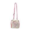 Bolsa de Cubo con Cordón Bordada de Moda Estilo Japonés Lindo Dulce Niña Teléfono Pequeña Bandolera de Hombro