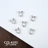 Accesorios de Pedrería para Uñas de Aleación, Pedrería para Uñas de Corazón Hueco Incrustada con Diamantes de Lujo Ligero, Accesorios para Uñas Portátiles, Corazón Completo de Diamante Microincrustado