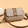 Nova Bolsa Transversal Pequena Estilo Francês de Nicho Versátil Ins Passeio Ombro Celular Pequena Bolsa Transversal para Mulheres de Meia-Idade