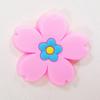 Parche adhesivo suave de PVC con diseño de flores para decorar fundas de teléfonos móviles, zapatos, equipaje y agujeros en el refrigerador.