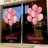 BRUP "Feliz Día de San Valentín" Calcomanía de Pared en Inglés Día de San Valentín 520 Calcomanía Decorativa BR7049E
