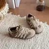 Zapatos Deportivos Infantiles 2026 Otoño Nuevo Estilo Niños Niñas Moda Versátiles Casuales Velcro Caña Baja Zapatos Cortez