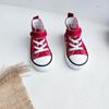 Sapatos de lona de cano alto para homens e mulheres para crianças 2024 Primavera e Outono Estudantes do ensino médio e pequeno Sapatos de prancha de estilo coreano Sapatos de bebê de sola macia para bebês