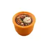 Juguetes de Comida de la Serie de Estofados Nutritivos Tridimensionales Simulados, Accesorios de Joyería de Resina Hechos a Mano para Bricolaje, Colgantes, Decoraciones
