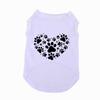 Amazon Transfronterizo Explosiones Perro Gato Camiseta de Primavera y Verano Teddy Oso Amargoso Delgada Poliéster Camiseta Estampada Ropa para Mascotas