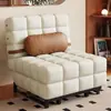 Novo modelo de sofá-cama, adequado para sentar e deitar, disponível nos tamanhos de solteiro e casal, dobrável, estilo retrô, ideal para cochilos, apartamentos de aluguel e salas de estar multifuncionais