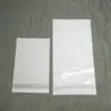 Bolsa de Papel Autoadhesiva de Glassine Completamente Biodegradable Personalizada, Bolsa de Papel Encapsulado Ecológica, Bolsa Blanca Semitransparente para Empaque de Joyería de Moda