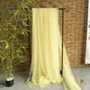 Cortina de Gaze Macia Amarelo Claro Champagne Off-White Decoração de Teto de Casamento Cascata de Gaze Salão de Beleza Evento de Performance Decoração Tela de Gaze