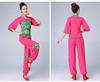 Ropa de baile cuadrado con un profundo significado, traje creativo de estilo chino con tapeta corta, suministro de ropa de actuación de danza clásica de loto