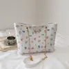 Bolsa feminina estilo grafite 2026 nova moda estudante universitário versátil bolsa de ombro bolsa tote de grande capacidade