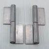 CL223-2 gabinete com chassi de aço inoxidável porta de armário dobradiça de soldagem sem furo dobradiça em forma de bandeira removível de aço carbono