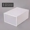 Gabinete de Zapatos de Plástico Zapatero Plegable Caja para Zapatos Almacenamiento Caja Transparente para Zapatos Caja de Almacenamiento para Zapatos Caja de Zapatos abatible