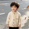 Suéter Rojo Personalizado para Niños, Estilo Año Nuevo, Engrosado, en Stock, Cálido, Ropa Infantil de Alta Calidad