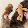 Presilha de Cabelo Fofa de Ursinho de Pelúcia para Mulheres, Presilha Lateral, Presilha Bb, Grampo de Cabelo, Presilha Grande de Tubarão para a Parte de Trás da Cabeça, Acessório de Cabelo de Ursinho