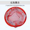 Cabezal de red de copia de pesca con anillo de aluminio anti-colgamiento, cabezal de red de impresión ligero de secado rápido, venta al por mayor