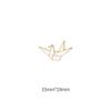 Broche Mil Grullas de Papel para Mujer Lindo Insignia de Animación Japonesa de Dibujos Animados Pin Decorativo Hebilla de Luz Antideslizante Pin para Cuello Accesorios para Escote