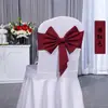 Funda Elástica Floral para Silla sin Atar con Lazo, Universal Engrosada para Hotel Banquete Boda