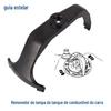 Ferramenta de desmontagem de tampa de tanque de combustível de automóvel bomba de gasolina universal especial barril de diesel automóvel Mercedes-Benz BMW Audi Land Rover chave