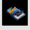 Caja de Exhibición de Plástico para Mascotas con Tapa Abatible Blíster de Coche de Juguete Multiespecificación Caja de Exhibición Plegable Hot Wheels Caja de Plástico Transparente