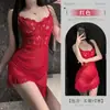 Ai Ruru Lencería Sexy Encaje Sexy Aro de Acero Push-Up Portafaja Malla Transparente Atuendo de Reina para Fiesta Nocturna 5743