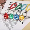 Llavero Estilo Japonés Matademonios Llavero de Coche Figura de Dibujos Animados Anime Colgante para Mochila Figura Merchandising Regalo