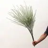 Plantas Verdes Simuladas Grama Rápida Micro Paisagem Paisagismo Plantas de Grama Selvagem Estilo Natural Decoração Suave para Casa Arranjo de Flores Grama Aquática Artificial