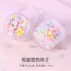 Perlas de imitación de color mágico AB, pequeñas cuentas sueltas, pegamento en crema, accesorios de relleno de pegamento manual para bricolaje, pegamento en crema, pequeños accesorios