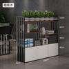 Novo Rack Divisória de Tela para Escritório Armário Divisório Simples Moderno Grade de Restaurante Suporte para Plantas Verdes Flores Parede Divisória