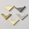 Nuevo estilo chino Cuerno de Murciélago Antiguo Protectores de Esquina de Cuatro Lados Código de Esquina Bronce Antiguo Accesorios para Maletas Cajas de Madera Fabricantes