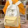 Mochila de Gran Capacidad, Elegante, Aspecto Fresco para Estudiantes, Niñas, Secundaria y Preparatoria, Lunares, Mochila Ligera de Viaje