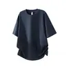 Camiseta de Punto Transpirable con Textura de Seda de Hielo Manga Corta para Hombre 2026 Primavera/Verano Camiseta de Media Manga
