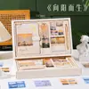 Un Cuaderno Shanhe de Papel, Juego de Regalo, Caja de Regalo Guofeng, Manual de Regalo, Regalo Acompañante, Página de Título Estéreo, Cuaderno con Botón Magnético