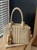 Yozzi 2026 principios de otoño nueva moda de moda bolso de hombro cruzado de gran capacidad, elegante bolso de mano tipo cubo para el trabajo