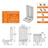 Conector de Soporte de Estante de Perfil de Aluminio 20/30/40 Perfil de Soporte de Marco Lado Exterior Tablero de Escritorio Tablero de Madera Pieza de Fijación