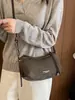 Bolsa Feminina Elegante de Luxo para a Primavera/Verão de 2026, Tendência da Moda, Bolsa Tipo Concha Fosca, para Ombro ou Mão
