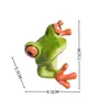 Pegatinas Temáticas de Ranas Transfronterizas, Adornos Decorativos para Monitor de Escritorio de Oficina, Mascotas de Té, Pequeños Regalos Creativos Lindos, Manualidades de Ranas