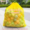 Bolsa de Almacenamiento para Juguetes de Niños Bolsa para Guardar Bloques de Baño Tarjetas Bolsa de Dios Cierre de Cordón Pelotas Oceánicas Bolsa de Malla Grande Bolsa de Playa