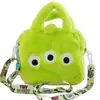Bolsa de Peluche Kuromi Sanrio Linda al por Mayor, Bolsa Portátil de Muñeca para Maquillaje, Muñeco para Máquina de Garra Infantil, Regalo de Cumpleaños