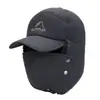 Gorra de Béisbol Cálida para Otoño e Invierno que Protege los Oídos para Hombres de Mediana Edad y Mayores, para Ancianos, Papá, Abuelo, con Forro de Felpa
