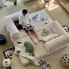 Sofá cama retro plegable, juego de sofá simple comprimido, sofá perezoso de tela integrado de doble uso para sala de estar