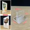 Suporte de Pé para Placa KT Clipe Acrílico para Anúncios Base Suporte de Clipe para Prateleira de Supermercado Sinal de Classificação para Farmácia Sinal Guia