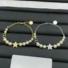 Nuevo Pulsera Dior Cd de Perlas 2025 para Mujer, Pulsera de Lujo de Alta Gama Dior Estrella Nariz de Cerdo, Venta al por Mayor desde Fabricante